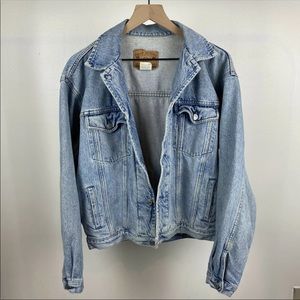 Vtg 80s 90s GAP Denim Jean Jacket Pockets